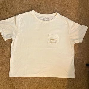 Patagonia organic cotton box tea with pocket